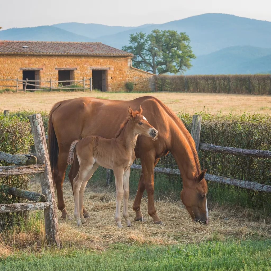Élevage de chevaux, Haras du Garon, Chaponost