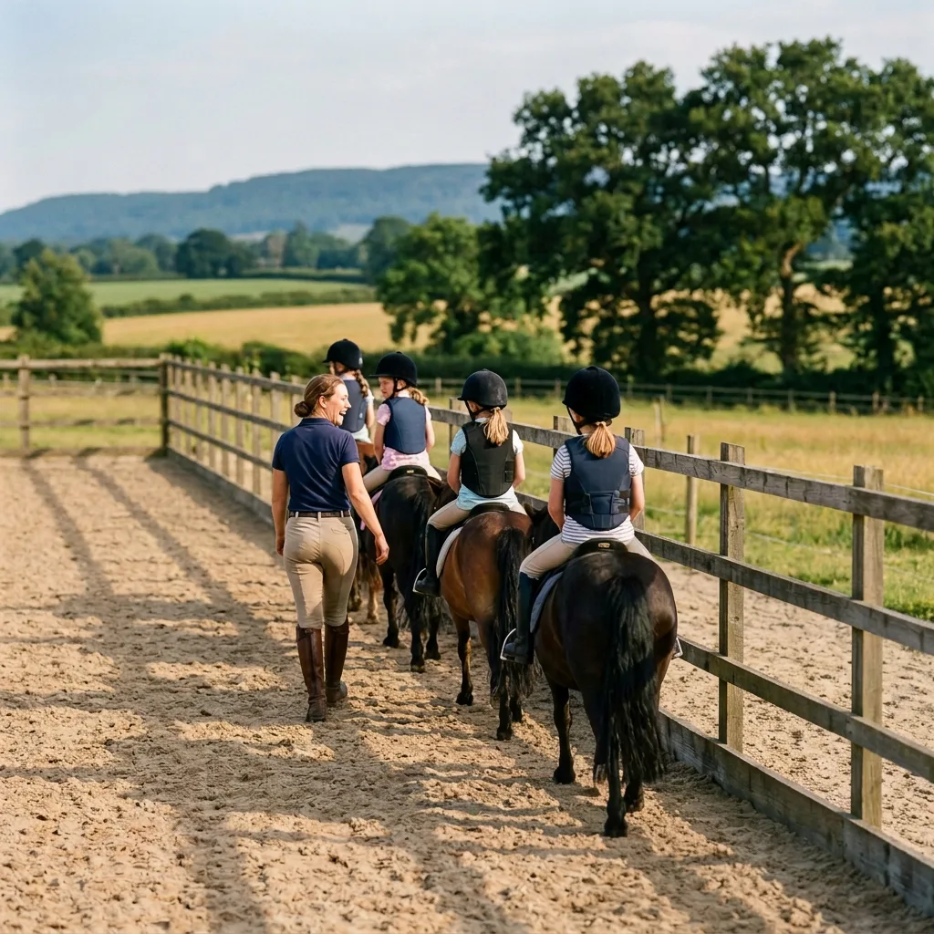 Cours de poney à Chaponost, Rhône